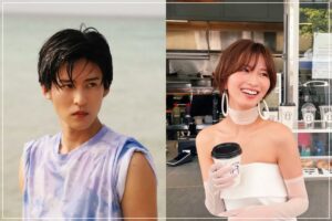 【画像】目黒蓮と岡崎紗絵の匂わせ13選！ハワイ旅行や同じカーテン疑惑も